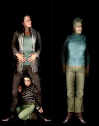 Illustration for article titled Creepy Portraits of People Taken by a Desktop Scanner